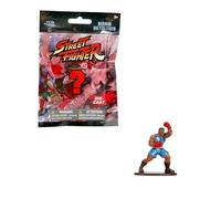 Jada Toys Street Fighter Figurine (1 Figurine Mystery dans Un Pack Aveugle) - Figurine à Collectionner détaillée (4 cm), 1 Figurine de 13 Street Fighter, en métal, pour Fans et collectionneurs à