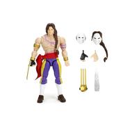 Jada Toys Street Fighter Figurine Vega (15 cm) - Figurine articulée de collection et d'action de Street Fighter 2 The Final Challengers, avec tête, mains et accessoires alternatifs, à partir de 13 ans