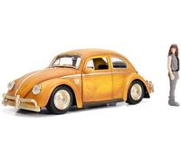 Jada 30114 Figurine Bumblebee VW Beetle avec Charlie moulée sous Pression 1:24