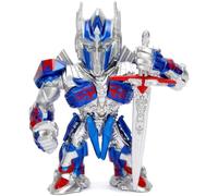 Jada Toys Transformers Optimus Prime 253111002 Figurine à Collectionner Argenté/Bleu 10 cm