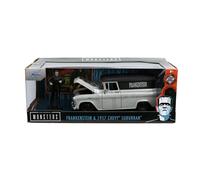 Jada Toys Universal Monsters Diecast modèle 1/24 Frankenstein 1957 Chevy Suburban