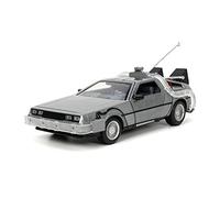 JADA 32911 DMC TIME MACHINE BTTF 1 GREY HOLLYWOOD RIDES 1975 1/24