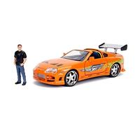 Jada Toys - Voiture miniature de collection - Toyota Supra - 1995 - 1/24 - Fast and Furious - Orange