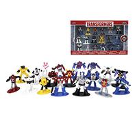 Jada Transformers JNF33452 Lot de 18 Figurines moulées sous Pression pour Enfants et Adultes Multicolore 4,2 cm