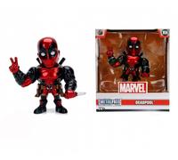 Jadatoys 939827231401 Figur Deadpool Marvel 4" Métal - Neuf