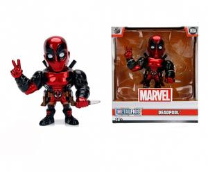 Jadatoys 939827231401 Figur Deadpool Marvel 4" Métal - Neuf