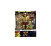 Jada Figurine Street Fighter Blanka 19 cm – Têtes, mains et accessoires alternatifs – 13+