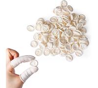 JADE KIT 300 PCS Doigtiers en Latex, Caoutchouc Antistatique Protéger les Couvre-Doigts Jetables de Protecteur de Bout des Doigts