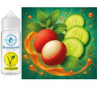 Jade Oasis - concombre-litchi-menthe arôme concentré - Vegan - Sasami - 100 ml