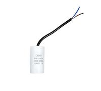 Jadehsay Condensateur CBB60 450V 50/60 Hz Condensateur Pompe Piscine Permanent avec Câble pour Moteur pour Pompe de Piscine Porte de Garage(16uF)