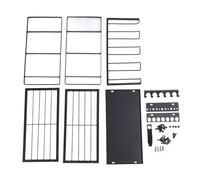JADEKEEI Organisateur d'outils électriques Professionnel en métal, Support Mural pour perceuse, idéal pour Atelier, Garage ou Salle d'outillage.
