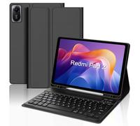 JADEMALL Clavier pour Redmi Pad 2 11" 2025, AZERTY Français Clavier Bluetooth Magnétique Détachable pour Tablette Xiaomi Redmi Pad 2 11 Pouces 2025, Noir