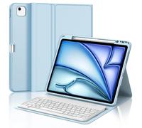 JADEMALL Coque Clavier pour iPad Air 13 Pouces (M4/M3/M2) 2024/2025/2026