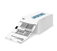 JADENS Lot de 500 étiquettes thermiques de 4 x 6 à 500 étiquettes, compatibles avec Rollo, Brother, Zebra et la plupart des imprimantes thermiques, perforées, de qualité commerciale, non compatibles