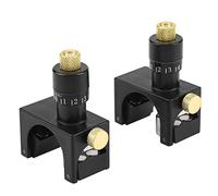 Jadeshay 2Pcs Réglage de la Lame de Raboteuse, Rabot Couteau Réglage Jig Outil de Travail du Bois pour le Travail de la Jauge de la Jauge du Couteau de Rabot Magnétique