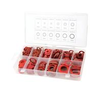 Jadeshay Assortiment de Rondelles en Fibre avec Boîte, 12 Tailles 600pcs