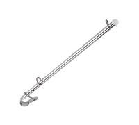 Jadeshay Bâton de Drapeau de Bateau, 40 Cm/15,7 Pouces, Porte-Drapeau de Bateau, Raccords de Matériel de Rail en Acier Inoxydable pour Navires, Yacht