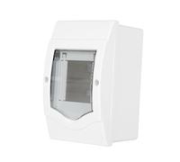 Jadeshay Boîtier de Distribution de Garage, Coffret Electrique Etanche Exterieur à 2 ou 3 Voies Boîtier de Étanche Rail DIN, Montage en Surface/Dissimulé (2-3Way)