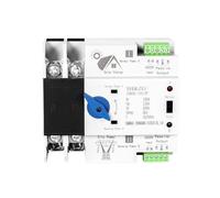 Jadeshay Commutateur de Transfert Automatique, ZGQ5G 2P 100A 220V Inverseur de Source Automatique Photovoltaïque Inverseur de Source Monophasé pour Municipal