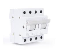 Jadeshay Commutateur de Transfert, Commutateur 2P 125A Commutateur d'isolement Inverseur de Source Manuel 400V AC Disjoncteur de Verrouillage, Montage sur rail DIN