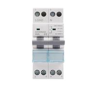 Jadeshay Commutateur de Transfert Manuel, Commutateur 2P 63A GYHO9-63 Interrupteur de Transfert de Puissance Double Sélecteur Électrique 230VAC avec Indicateur de Puissance