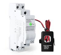 Jadeshay Compteur Électrique, ATMS1603 Tuya WIFI Compteur d'Énergie Intelligent Commutateur de Télécommande Compteur Electrique Consommation avec Surtension et Sous-Tension AC220V