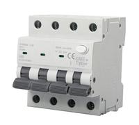 Jadeshay Disjoncteur 40A, Disjoncteur Differentiel 40A 30ma 3P+N GYR9NM RCBO 6KA Disjoncteurs Électriques Type AC MCB avec Contre les Surcharges