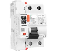 Jadeshay Disjoncteur Différentiel 30mA 40A Type A 2P 230VAC GYAR9-AC-G | Disjoncteur Différentiel à réarmement Automatique avec écran d'affichage Numérique, réenclenchement Automatique et Manuel