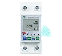 Jadeshay Disjoncteur WiFi Intelligent Interrupteur Connecté, Protecteur de Réenclenchement Intelligent Tuya WiFi Commutateur avec Protection Contre Les Surtensions et Les sous-Tensions