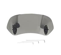 Jadeshay Extension de Pare-Brise de Moto, Clip Réglable de Pare-Brise de Moto sur des Accessoires de Pare-Brise de déflecteur de Vent de Pare-Brise pour la Fauve de Moto, 11,2 x 4,9 Pouces (Fauve)