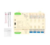 Jadeshay Photovoltaïque Solaire Solaire Double Alimentation 4P 63A 220V Inverseur de Source Automatique, Alimentation du Système Photovoltaïque vers l'alimentation de la Réseau Électrique