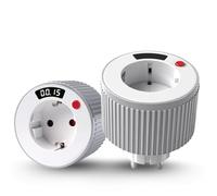 Jadeshay Prise Minuteur, Countdown Timer Prise da 1 Minutos a 24 Horas Minuteur Prise Electrique Rotation Programmateur Prise Electrique avec Timer 3680W 16A pour Électroménagers(TM15)