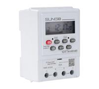 Jadeshay programmateur Electrique Interrupteur horaire AC220V minuterie programmable pour l'éclairage de l'irrigation du Jardin (KG316T)