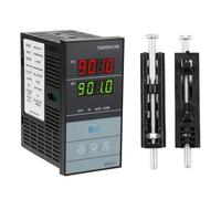 Jadeshay Régulateur de Température PID, Thermostat Numérique Relais de Température Entrée pour Capteur Thermocouple de Kype K, Sortie SSR -199 à 1300 °C