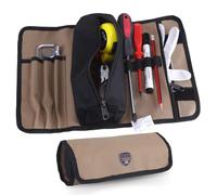 Jadeshay Sacoche a Outil Enroulable, Rolling Tool Bag, Sacs porte-outils Roll Up Sac À Outils Roll Up Organisateur de Poche 36cm x 25cm