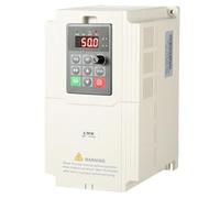 Jadeshay Variateur de Frequence Convertisseur de Fréquence Monophasé 220V Entrée Triphasé Sortie 220V VFD Inverter pour Puissance Moteur 3,7 KW