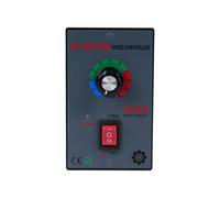 Jadeshay Variateur de Vitesse 20A Régulateur de Vitesse de Moteur dc à Balais Contrôleur de Vitesse de Moteur PWM Réglable Compatible avec DC 12-60V Moteurs 550, 775, 795,895, Support Avant et Arrière