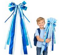 Jadeunm Sac d'école pour fille et garçon - Avec nœud - 60 x 20 cm