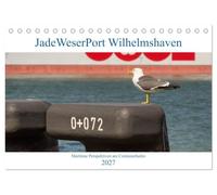 JadeWeserPort Wilhelmshaven - Maritime Perspektiven am Containerhafen (Tischkalender 2027 DIN A5 quer), CALVENDO Monatskalender: Zwölf maritime ... und besonderen Hafenstimmungen.