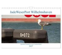 JadeWeserPort Wilhelmshaven - Maritime Perspektiven am Containerhafen (Wandkalender 2027 DIN A4 quer), CALVENDO Monatskalender: Zwölf maritime ... und besonderen Hafenstimmungen.