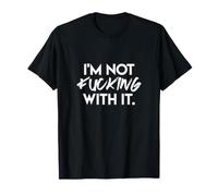 J'Adhère Pas du Tout Citation Drôle Trinity L'Île De l'amour T-Shirt