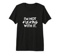 J'Adhère Pas du Tout Citation Drôle Trinity L'Île De l'amour T-Shirt Haut de Gamme