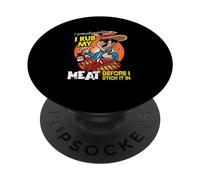 J'admets fièrement Que Je frotte ma Viande Avant de la Coller PopSockets PopGrip Adhésif