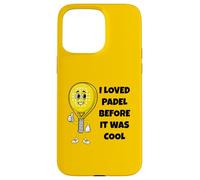 J'adorais Le Padel Avant qu'il ne Soit Cool Coque pour iPhone 15 Pro Max