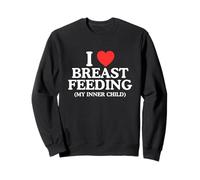 J'adore allaiter Mon Enfant intérieur, mème drôle et ironique de l'an 2000 Sweatshirt