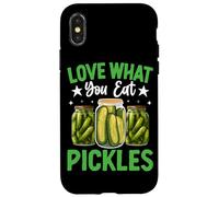 J'adore ce Que Vous Mangez : Les cornichons Coque pour iPhone X/XS