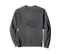 J'adore ce Sport : Sports Passion Multi-Sport Sweatshirt, Unisexe pour Adultes, Chiné Foncé, L