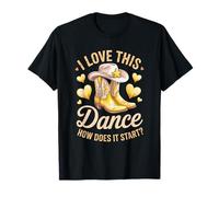 J'adore Cette Danse, Comment Commence-t-Elle ? Line Dance T-Shirt