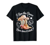 J'adore Cette Danse, Comment Commence-t-Elle ? Line Dance T-Shirt Graphique avec Valeur