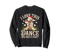 J'adore Cette Danse, Comment démarre-t-Elle ? Line Dance Christmas Sweatshirt
